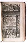 BIBLE IN DUTCH.  Het Nieuwe Testament.  1668